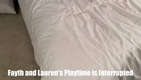 Lauren Sophia and Fayth On Fire In: Fayth and Lauren Playtime Interrupted Lo Res