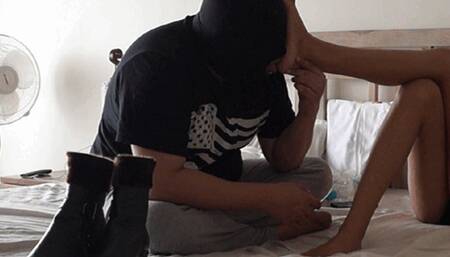 Indian Feet Licking - Tough Hostel Life 6