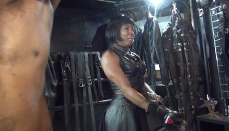 Beatdown, trampling and ball stomping of the slaves