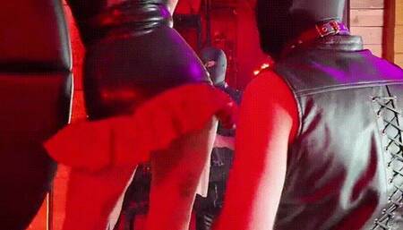 Sexy Latex Dress Shining