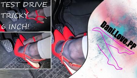 test drive in 6 inch heels! | pedal pumping