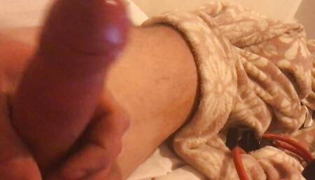 Playing with my cock