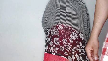 Sister-in-law Came to the Room After Taking Bath and Brother-in-law Got Angry From Behind and Started Fingering Her Pussy