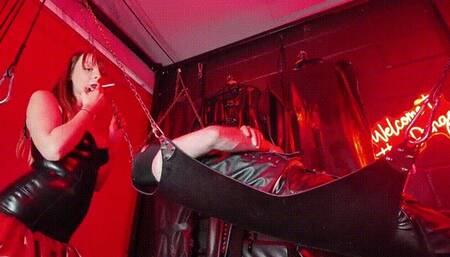 Human Ashtray Cigarette Break