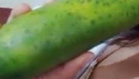 I take a cucumber for my boyfriend