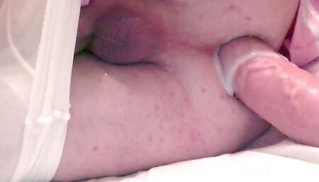 Dirty Horny Mommy Cums on her Bed