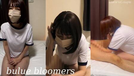 The given by a married woman in gym clothes feels very good