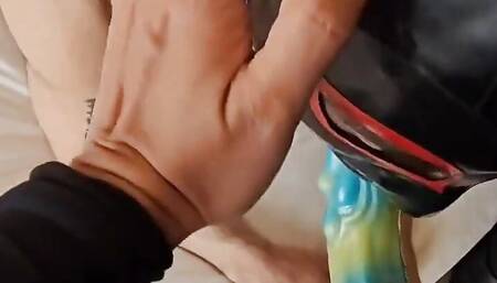 Sissy Blowjob Training by Mistress Dominafire