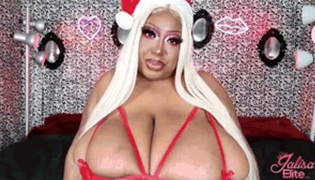 Cumming for Bimbo Claus Big Glossy Kisses (MP4 Version)