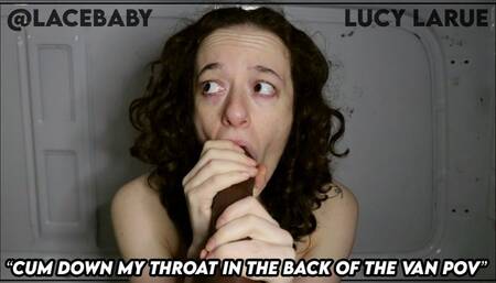 Cum Down My Throat in the Back of the Van POV