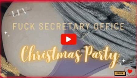 Fuck Ginger Office Slut LeverageURAssets at Christmas Party in the Supply Closet- 556