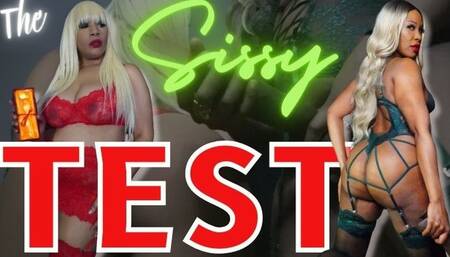 WERE YOU BORN A SISSY? TAKE OUR TEST FOR IMMEDIATE RESULTS!