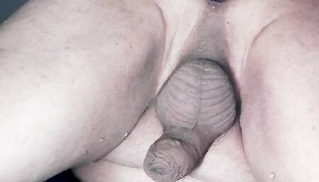 enters a huge plug in the ass, fagot fag with a broken ass, 3