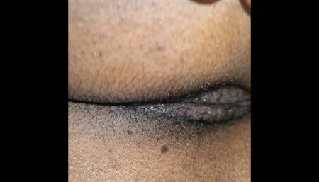 Massaging my pussy