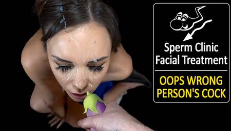 SPERM CLINIC: OOPS WRONG PERSON'S COCK