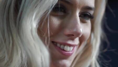 Slave Pinocchio Sniffs Nesty and Cums