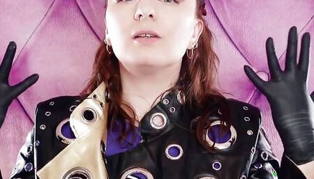 Asmr: Black Nitrile Gloves Hot Soundings by Arya Grander - Sfw Video