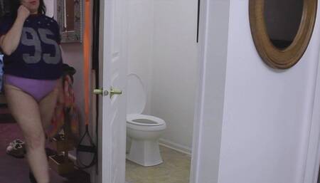 CHRISTMAS CHAT VID UPLOADS PEEING AND YAWNING B4 BED