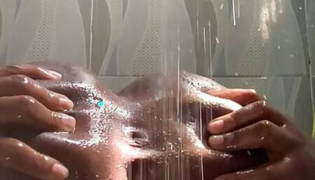 Freaky girl in bath  bisexual