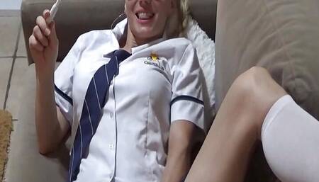 Naughty student