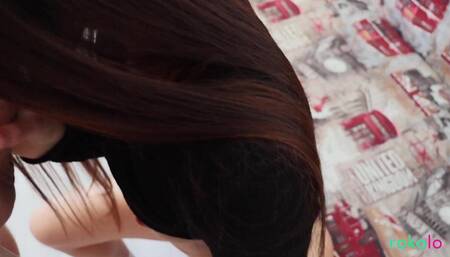 I Met on the Dating Site Rokolo. Fucked Sweet Pussy and Cum Inside.