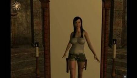 LARA CROFT MIND CONTROLLED BY TEMPLE WITCH PART 2