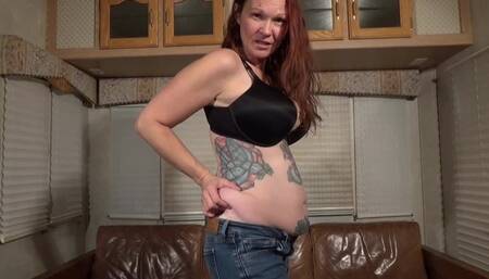 Muffin Top Belly Jiggle Cum Countdown