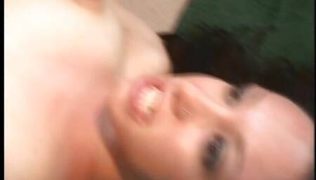 Horny black man navigates the windward passage with cute white brunette babe