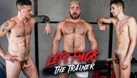 Tatted StepDaddy & Jock Stepson Spitroast Beefy Trainer