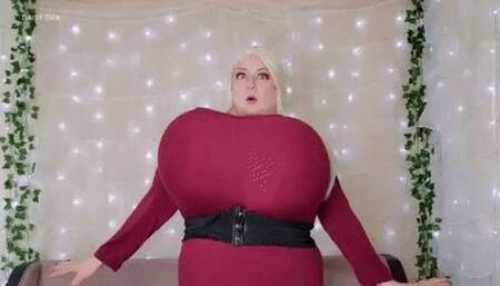 BBW Breast Expansion Machine Gone Wrong *HD