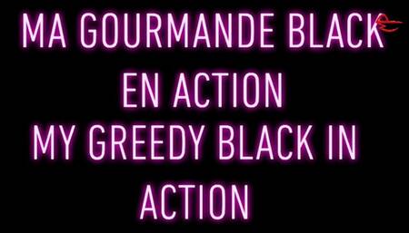 When he sees my feet he switches