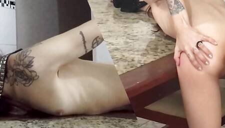 I thought his dick wouldn't fit in my ass, I want you to fill my ass with cum