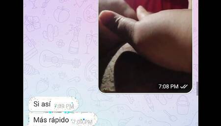 I expose and humiliate myself by message to a hot stranger. I like to be his submissive and I obey all his orders. HOT CO