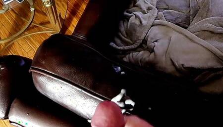 Fat Cock Load on Chair