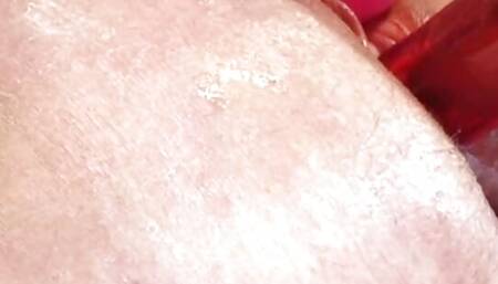 Closeup Big Dildo Show With Anal Fuck Creampie Milf And Husband