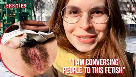 Ersties - All Natural Daniela Explores Her Underwear Fetish While She Inserts Them Into Her Pussy