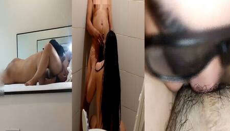 I having sex with my best friend in hotel so hard I leaking her pussy so wet.