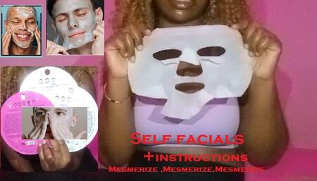 Self Facial instructions......NL