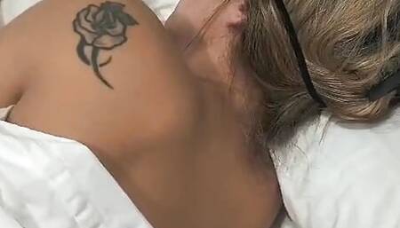 Morning blowjob from my step sister