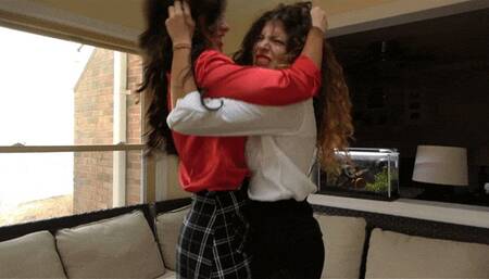 Office Catfight: Ama Rios and Morgana (4K)