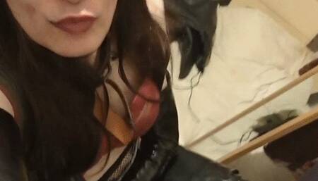 Lynsey Gainsborough - Gloves and boots trans goddess