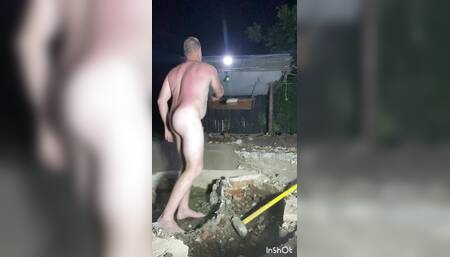 Renovating pool with cum load end
