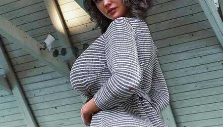 MILFs of Sunville by L7team - Sexy Movie Night with Cynthia 5