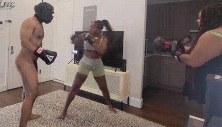 Tag Team Beatdown with Goddess Tierra and Goddess Nina part 1