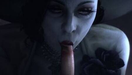 resident evil lady dimitrescu & many - sexy compilation~~!! ❤︎ 60fps