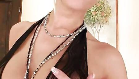 Plump tits and a wet cunt