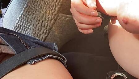 Fucking a busty mature woman, creampie, this pussy makes me want to fuck her just looking at it
