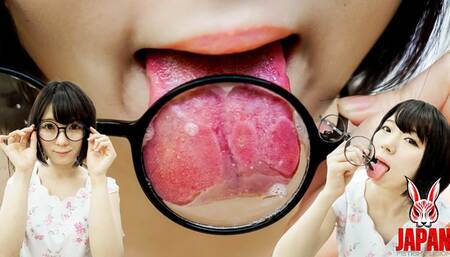 Eye Glasses Licking POV: Mio Shinzaki's Eyewear Enchantment