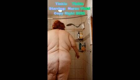 Tingle Tinkle a wet pee combo video of Nurse Vicki