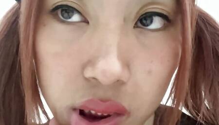 Face, Lip,Tongue and Mouth Fetish Teasing